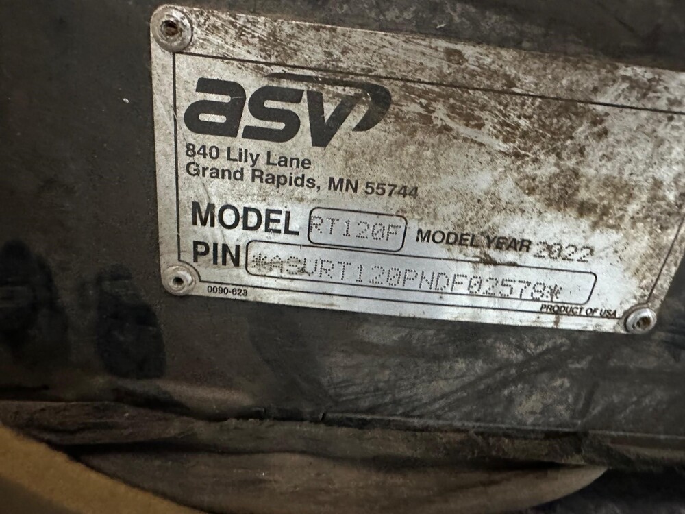 ASV POSI-TRACK RT120F - 150112901986